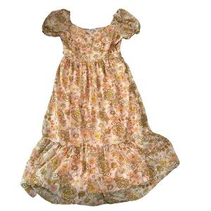 Mimi Chica Pink Floral Dress